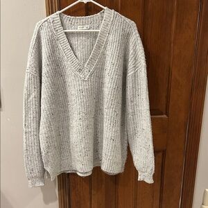 Gentle Fawn Oversized Cozy V-Neck Sweater Cozy Women’s Large